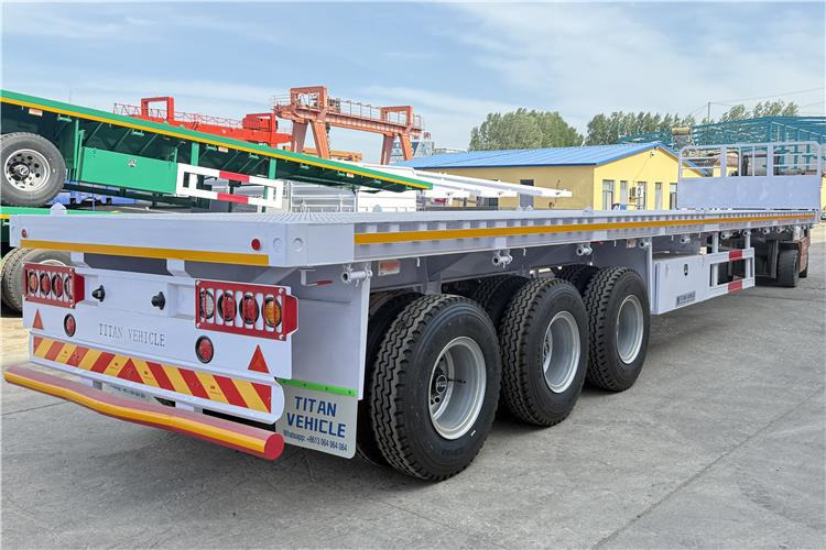 2025 New Model 40ft Flatbed Semi Trailer for Sale In Saudi Arabia - Контейнеровоз/ Сменна каросерия полуремарке: снимка 3 2025 New Model 40ft Flatbed Semi Trailer for Sale In Saudi Arabia - Контейнеровоз/ Сменна каросерия полуремарке: снимка 3