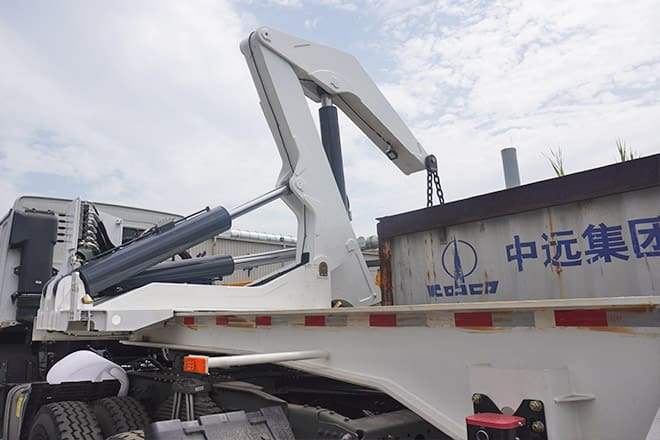 China Container Side Loader Price for Sale in Ghana - Контейнеровоз/ Сменна каросерия полуремарке: снимка 2 China Container Side Loader Price for Sale in Ghana - Контейнеровоз/ Сменна каросерия полуремарке: снимка 2