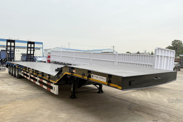 TITAN 4 Axle Lowbed Trailer for Sale in Mali - Полуремарке: снимка 2 TITAN 4 Axle Lowbed Trailer for Sale in Mali - Полуремарке: снимка 2