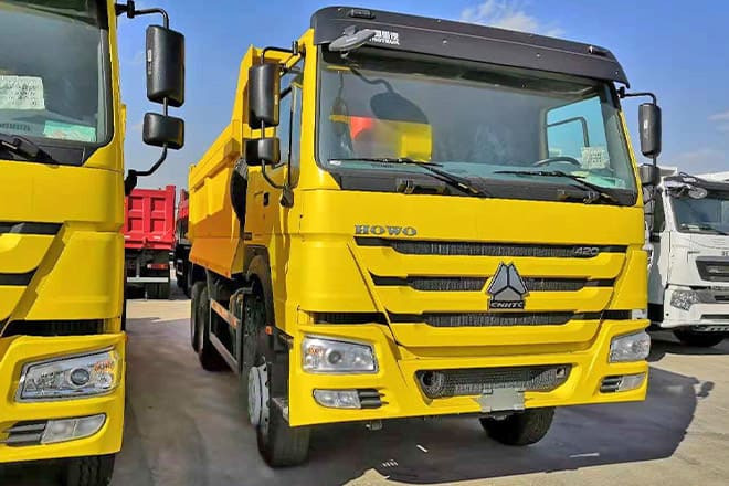 SINOTRUK Howo 400 10 Wheeler Dump Truck for Sale Price in Sierra Leone - Самосвал камион: снимка 1 SINOTRUK Howo 400 10 Wheeler Dump Truck for Sale Price in Sierra Leone - Самосвал камион: снимка 1