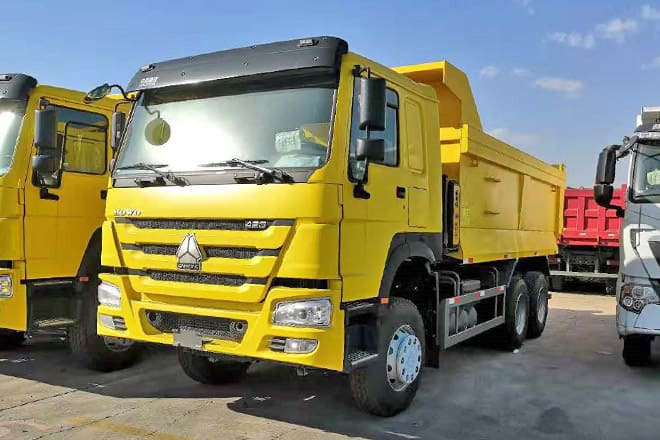 SINOTRUK Howo 400 10 Wheeler Dump Truck for Sale Price in Sierra Leone - Самосвал камион: снимка 2 SINOTRUK Howo 400 10 Wheeler Dump Truck for Sale Price in Sierra Leone - Самосвал камион: снимка 2