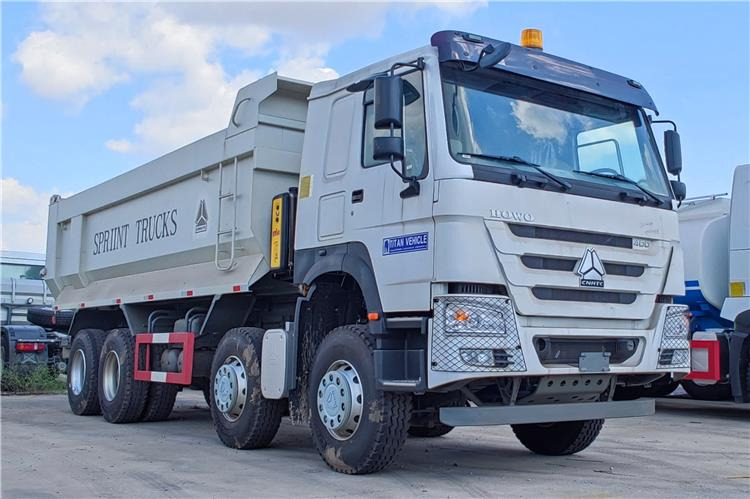 Sinotruk Used Howo 400HP 12 Wheeler Dump Truck for Sale In Tanzania - Самосвал камион: снимка 1 Sinotruk Used Howo 400HP 12 Wheeler Dump Truck for Sale In Tanzania - Самосвал камион: снимка 1