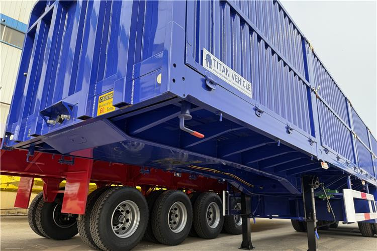 TITAN 1800mm High Side Wall Trailer with 80 Ton Capacity In Congo - Бордово полуремарке/ Платформа: снимка 4 TITAN 1800mm High Side Wall Trailer with 80 Ton Capacity In Congo - Бордово полуремарке/ Платформа: снимка 4