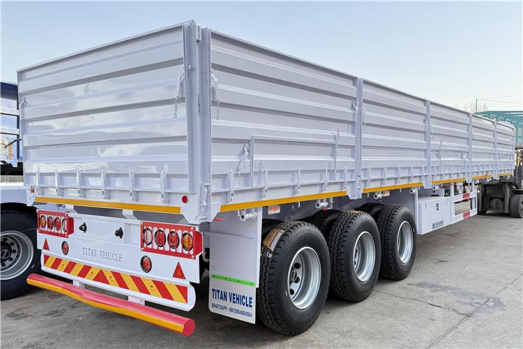 TITAN 2025 New 60 Ton Dropside Wall Trailer for Sale In Zimbabwe - Бордово полуремарке/ Платформа: снимка 1 TITAN 2025 New 60 Ton Dropside Wall Trailer for Sale In Zimbabwe - Бордово полуремарке/ Платформа: снимка 1