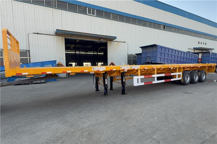 TITAN 3 Axle 24m Extendable Flatbed Trailer for Sale In Chile - Контейнеровоз/ Сменна каросерия полуремарке: снимка 3 TITAN 3 Axle 24m Extendable Flatbed Trailer for Sale In Chile - Контейнеровоз/ Сменна каросерия полуремарке: снимка 3