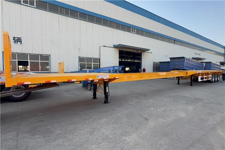 TITAN 3 Axle 24m Extendable Flatbed Trailer for Sale In Chile - Контейнеровоз/ Сменна каросерия полуремарке: снимка 2 TITAN 3 Axle 24m Extendable Flatbed Trailer for Sale In Chile - Контейнеровоз/ Сменна каросерия полуремарке: снимка 2
