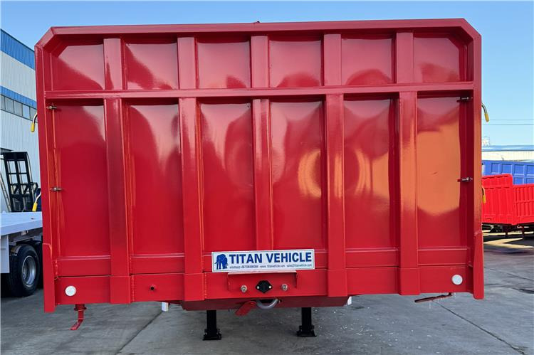 TITAN 3 Axle Drop Side Trailer for Sale In Zimbabwe - Бордово полуремарке/ Платформа: снимка 4 TITAN 3 Axle Drop Side Trailer for Sale In Zimbabwe - Бордово полуремарке/ Платформа: снимка 4