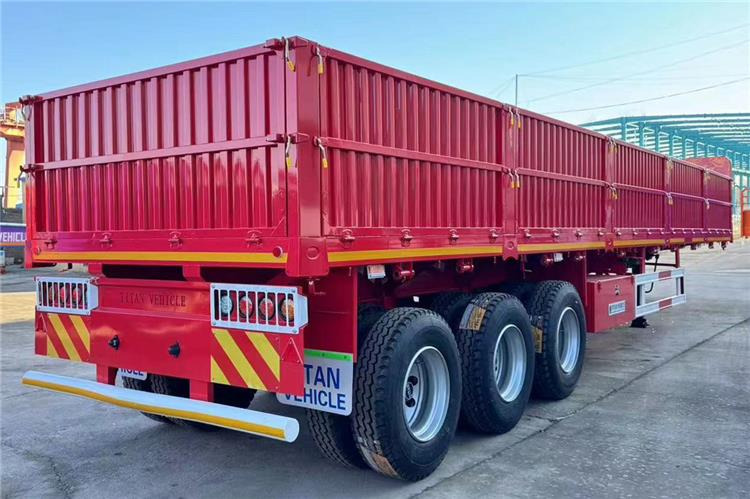 TITAN 3 Axle Drop Side Trailer for Sale In Zimbabwe - Бордово полуремарке/ Платформа: снимка 1 TITAN 3 Axle Drop Side Trailer for Sale In Zimbabwe - Бордово полуремарке/ Платформа: снимка 1