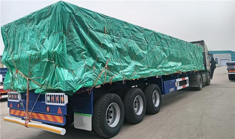 TITAN 3 Axle Flatbed Trailer will be ship to Zambia - Бордово полуремарке/ Платформа: снимка 1 TITAN 3 Axle Flatbed Trailer will be ship to Zambia - Бордово полуремарке/ Платформа: снимка 1