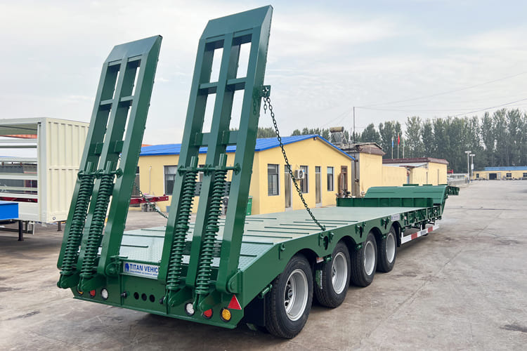 TITAN 4 Axle Low Loader Trailer for Sale in Jamaica - Нискорамна площадка полуремарке: снимка 3 TITAN 4 Axle Low Loader Trailer for Sale in Jamaica - Нискорамна площадка полуремарке: снимка 3