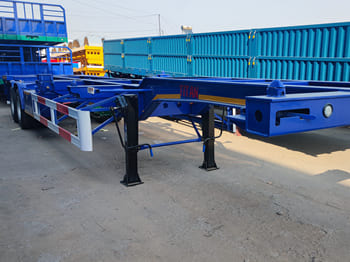 TITAN 40ft Container Trailer for Sale in Mali - Шаси полуремарке: снимка 1 TITAN 40ft Container Trailer for Sale in Mali - Шаси полуремарке: снимка 1