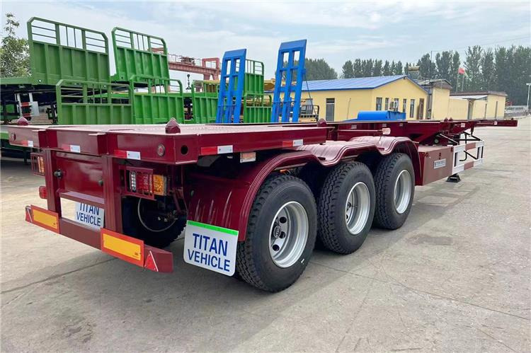 TITAN 40ft Skeleton Trailer Price for Sale In Guyana - Шаси полуремарке: снимка 1 TITAN 40ft Skeleton Trailer Price for Sale In Guyana - Шаси полуремарке: снимка 1