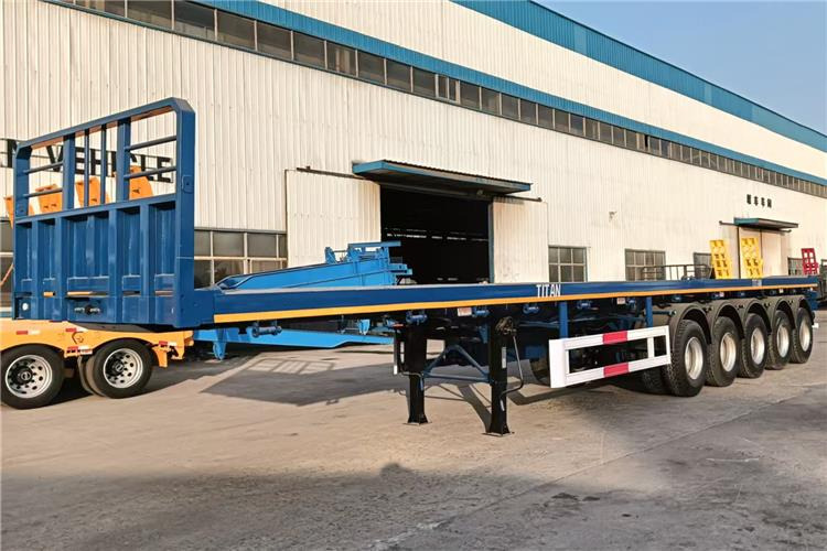 TITAN 5 Axle Flatbed Semi Trailer for Sale In Aruba - Бордово полуремарке/ Платформа: снимка 3 TITAN 5 Axle Flatbed Semi Trailer for Sale In Aruba - Бордово полуремарке/ Платформа: снимка 3