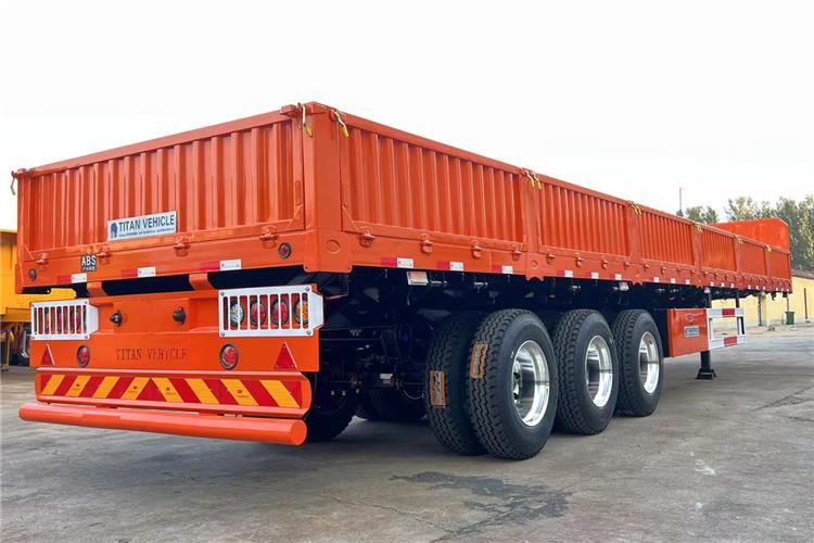 TITAN 600/800mm Hight Side Wall Trailer for Sale In Angola - Бордово полуремарке/ Платформа: снимка 3 TITAN 600/800mm Hight Side Wall Trailer for Sale In Angola - Бордово полуремарке/ Платформа: снимка 3
