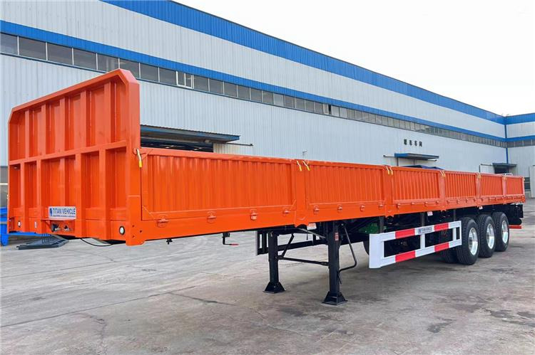 TITAN 600/800mm Hight Side Wall Trailer for Sale In Angola - Бордово полуремарке/ Платформа: снимка 1 TITAN 600/800mm Hight Side Wall Trailer for Sale In Angola - Бордово полуремарке/ Платформа: снимка 1
