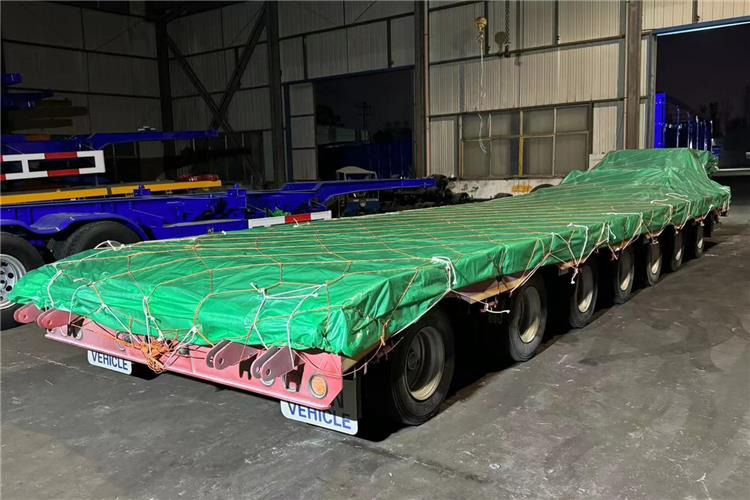 TITAN 7 Axle 120 Ton Lowbed Trailer for Sale In Saudi Arabia - Нискорамна площадка полуремарке: снимка 5 TITAN 7 Axle 120 Ton Lowbed Trailer for Sale In Saudi Arabia - Нискорамна площадка полуремарке: снимка 5