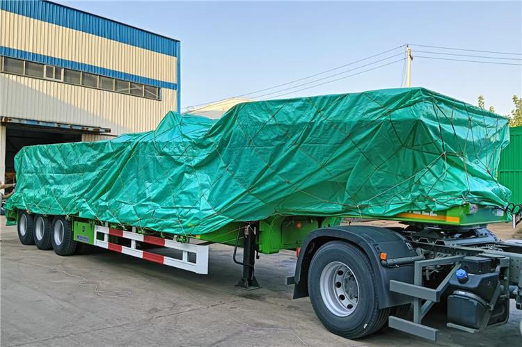 TITAN 80 Ton Equal Width Low Bed Truck Trailer for Sale In Ghana - Нискорамна площадка полуремарке: снимка 4 TITAN 80 Ton Equal Width Low Bed Truck Trailer for Sale In Ghana - Нискорамна площадка полуремарке: снимка 4
