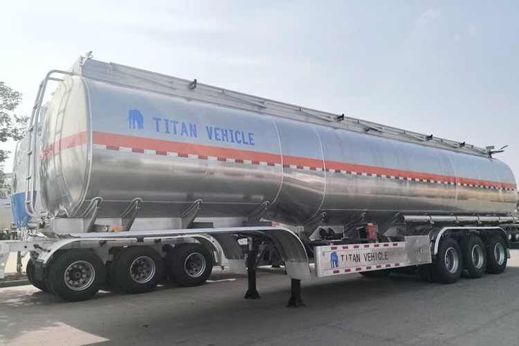 TITAN Aluminum Fuel Tanker Trailer for Sale in Saudi Arabia - Полуремарке цистерна: снимка 1 TITAN Aluminum Fuel Tanker Trailer for Sale in Saudi Arabia - Полуремарке цистерна: снимка 1