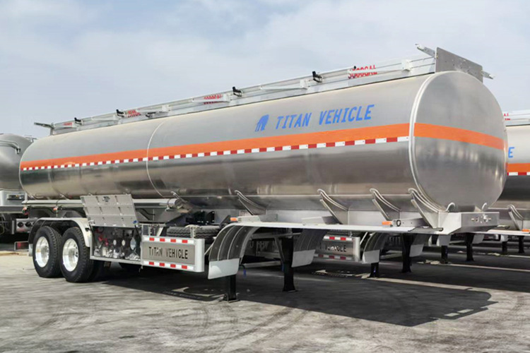 TITAN Aluminum Tanker Trailer for Sale in Malawi - Полуремарке цистерна: снимка 1 TITAN Aluminum Tanker Trailer for Sale in Malawi - Полуремарке цистерна: снимка 1