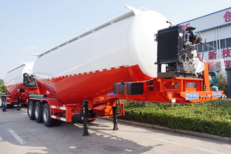 TITAN Bulk Cement Tanker Trailer for Sale in Ghana - Полуремарке цистерна: снимка 1 TITAN Bulk Cement Tanker Trailer for Sale in Ghana - Полуремарке цистерна: снимка 1