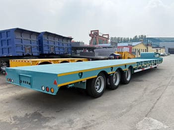 TITAN Drop Deck Semi Trailer for Sale in Kuwait - Нискорамна площадка полуремарке: снимка 3 TITAN Drop Deck Semi Trailer for Sale in Kuwait - Нискорамна площадка полуремарке: снимка 3