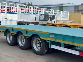 TITAN Drop Deck Semi Trailer for Sale in Kuwait - Нискорамна площадка полуремарке: снимка 4 TITAN Drop Deck Semi Trailer for Sale in Kuwait - Нискорамна площадка полуремарке: снимка 4