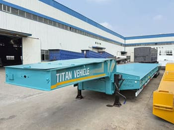 TITAN Drop Deck Semi Trailer for Sale in Kuwait - Нискорамна площадка полуремарке: снимка 2 TITAN Drop Deck Semi Trailer for Sale in Kuwait - Нискорамна площадка полуремарке: снимка 2