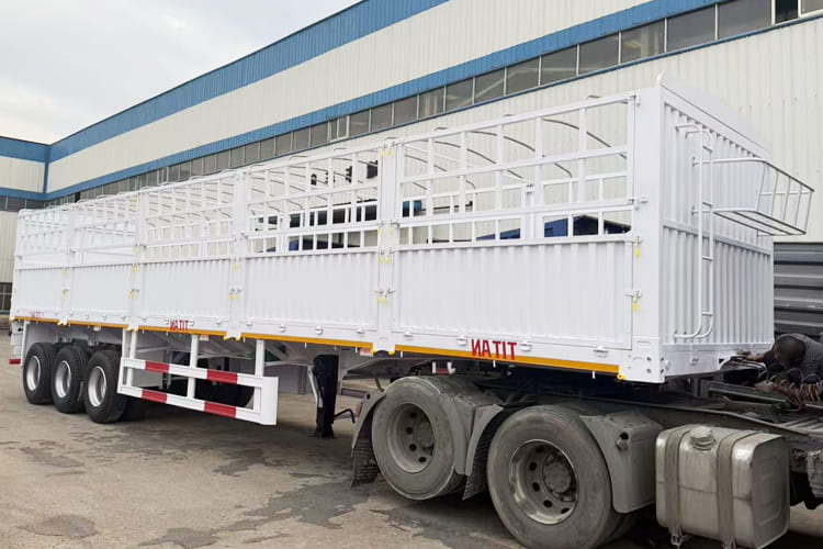 TITAN Livestock Fence Semi Trailer for Sale in Malawi - За превоз на животни полуремарке: снимка 2 TITAN Livestock Fence Semi Trailer for Sale in Malawi - За превоз на животни полуремарке: снимка 2