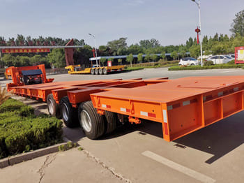 TITAN Lowboy Gooseneck Trailer for Sale in Malawi - Нискорамна площадка полуремарке: снимка 2 TITAN Lowboy Gooseneck Trailer for Sale in Malawi - Нискорамна площадка полуремарке: снимка 2