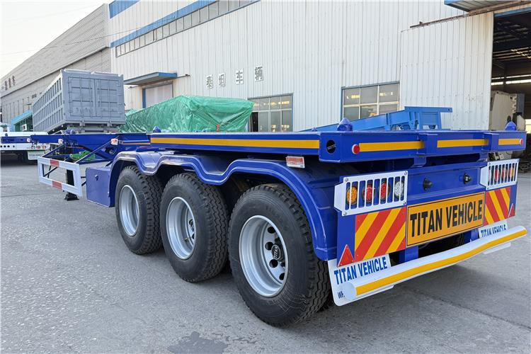 TITAN Sales Promotion 40 feet Container Trailer for Sale In Mexico - Шаси полуремарке: снимка 3 TITAN Sales Promotion 40 feet Container Trailer for Sale In Mexico - Шаси полуремарке: снимка 3