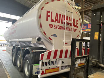 TITAN Semi Oil Tanker Trailer for Sale in Kazakhstan - Полуремарке цистерна: снимка 5 TITAN Semi Oil Tanker Trailer for Sale in Kazakhstan - Полуремарке цистерна: снимка 5