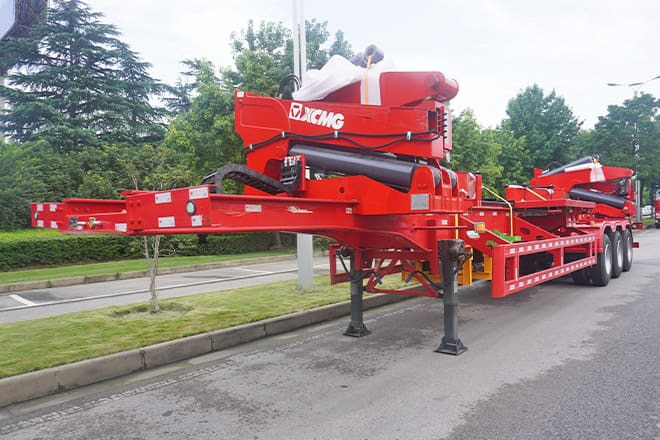 XCMG 2025 New Container Side Loader Trailer for Sale in Tanzania - Контейнеровоз/ Сменна каросерия полуремарке: снимка 1 XCMG 2025 New Container Side Loader Trailer for Sale in Tanzania - Контейнеровоз/ Сменна каросерия полуремарке: снимка 1