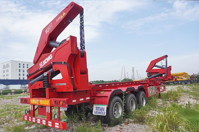 XCMG 20Ft 40Ft Container Side Loader for Sale in Guyana - Контейнеровоз/ Сменна каросерия полуремарке: снимка 4 XCMG 20Ft 40Ft Container Side Loader for Sale in Guyana - Контейнеровоз/ Сменна каросерия полуремарке: снимка 4