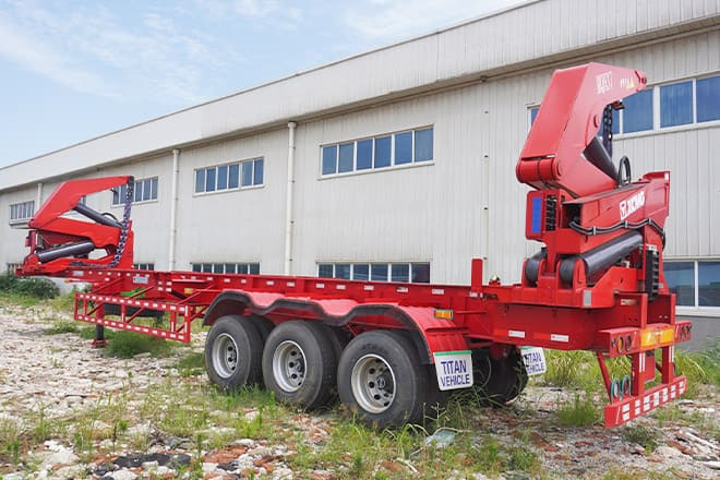 XCMG 20Ft 40Ft Container Side Loader for Sale in Guyana - Контейнеровоз/ Сменна каросерия полуремарке: снимка 1 XCMG 20Ft 40Ft Container Side Loader for Sale in Guyana - Контейнеровоз/ Сменна каросерия полуремарке: снимка 1