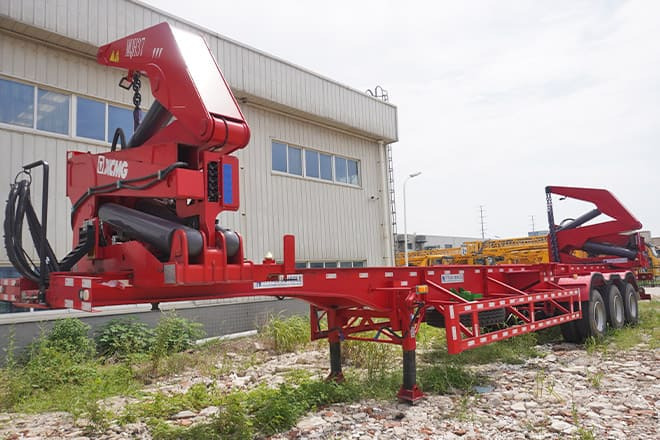 XCMG 20Ft 40Ft Container Side Loader for Sale in Guyana - Контейнеровоз/ Сменна каросерия полуремарке: снимка 5 XCMG 20Ft 40Ft Container Side Loader for Sale in Guyana - Контейнеровоз/ Сменна каросерия полуремарке: снимка 5