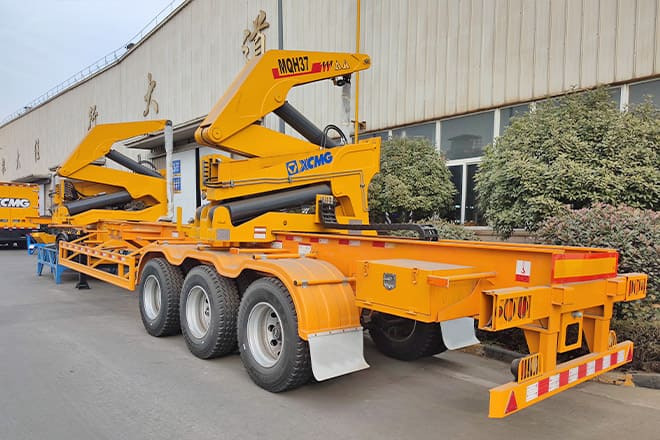 XCMG 37 Ton Side Lifter Container for Sale in Vietnam - Контейнеровоз/ Сменна каросерия полуремарке: снимка 2 XCMG 37 Ton Side Lifter Container for Sale in Vietnam - Контейнеровоз/ Сменна каросерия полуремарке: снимка 2