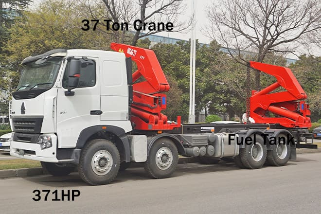 XCMG 37 Ton Side Loader Truck for Sale in Mexico - Контейнеровоз/ Сменна каросерия камион: снимка 2 XCMG 37 Ton Side Loader Truck for Sale in Mexico - Контейнеровоз/ Сменна каросерия камион: снимка 2