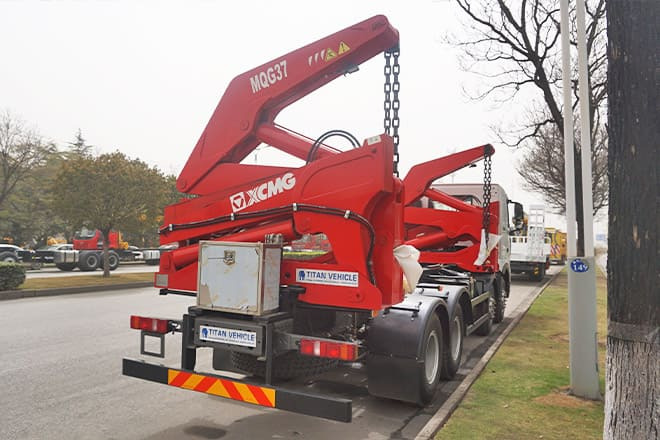 XCMG 37 Ton Side Loader Truck for Sale in Mexico - Контейнеровоз/ Сменна каросерия камион: снимка 3 XCMG 37 Ton Side Loader Truck for Sale in Mexico - Контейнеровоз/ Сменна каросерия камион: снимка 3