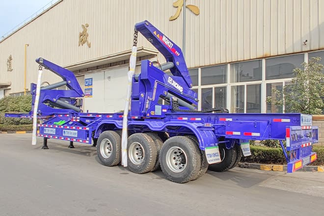 XCMG 40 Ft Container Side Loader Trailer for Sale in Papua New Guinea - Контейнеровоз/ Сменна каросерия полуремарке: снимка 2 XCMG 40 Ft Container Side Loader Trailer for Sale in Papua New Guinea - Контейнеровоз/ Сменна каросерия полуремарке: снимка 2