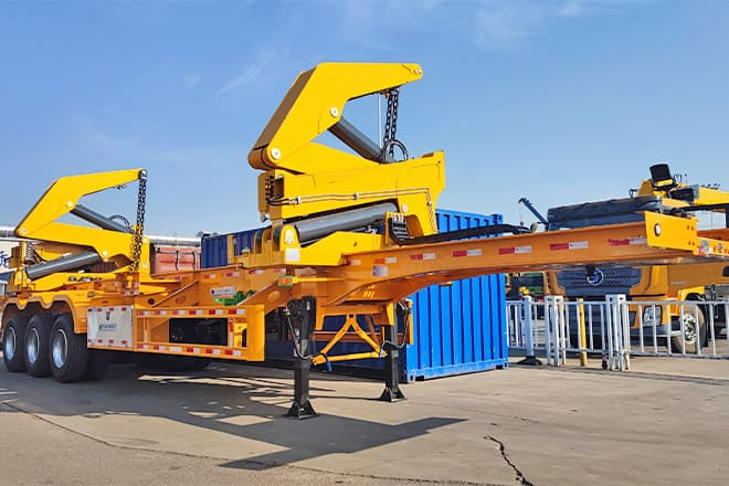 XCMG 40 Ton Sidelifter Container Trailer for Sale in Guyana - Контейнеровоз/ Сменна каросерия полуремарке: снимка 1 XCMG 40 Ton Sidelifter Container Trailer for Sale in Guyana - Контейнеровоз/ Сменна каросерия полуремарке: снимка 1