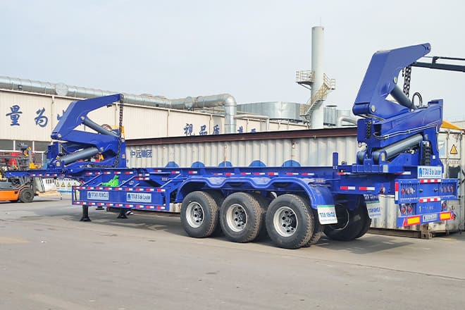 XCMG 40Ft Shipping Container Side Loader for Sale in Argentina - Контейнеровоз/ Сменна каросерия полуремарке: снимка 4 XCMG 40Ft Shipping Container Side Loader for Sale in Argentina - Контейнеровоз/ Сменна каросерия полуремарке: снимка 4