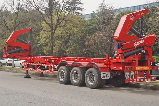 XCMG XCMG 40Ft Container Side Loader for Sale in Costa Rica - Контейнеровоз/ Сменна каросерия полуремарке: снимка 2 XCMG XCMG 40Ft Container Side Loader for Sale in Costa Rica - Контейнеровоз/ Сменна каросерия полуремарке: снимка 2