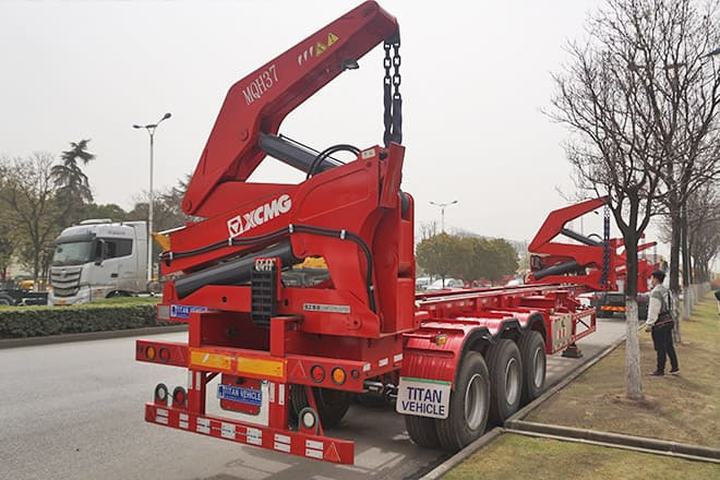 XCMG XCMG 40Ft Container Side Loader for Sale in Costa Rica - Контейнеровоз/ Сменна каросерия полуремарке: снимка 3 XCMG XCMG 40Ft Container Side Loader for Sale in Costa Rica - Контейнеровоз/ Сменна каросерия полуремарке: снимка 3