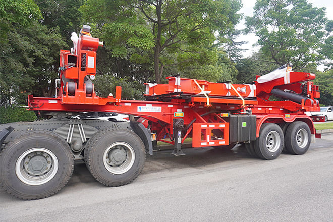 XCMG XCMG Side Loader Container Transport for Sale in Papua New Guinea - Контейнеровоз/ Сменна каросерия полуремарке: снимка 1 XCMG XCMG Side Loader Container Transport for Sale in Papua New Guinea - Контейнеровоз/ Сменна каросерия полуремарке: снимка 1