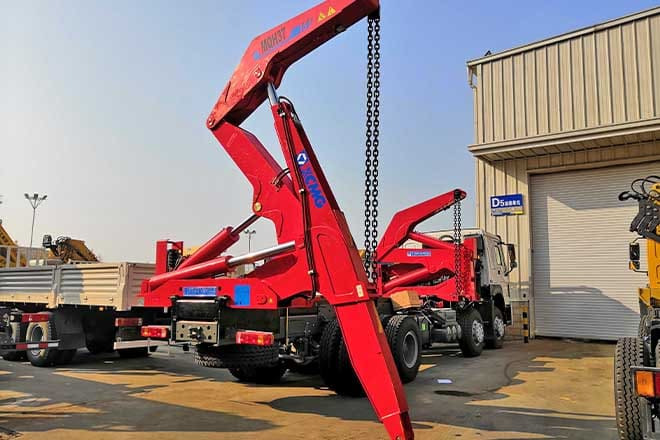 XCMG XCMG Side Loader Truck Container for Sale in Barbados - Контейнеровоз/ Сменна каросерия камион: снимка 4 XCMG XCMG Side Loader Truck Container for Sale in Barbados - Контейнеровоз/ Сменна каросерия камион: снимка 4