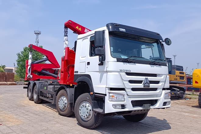 XCMG XCMG Side Loader Truck Container for Sale in Barbados - Контейнеровоз/ Сменна каросерия камион: снимка 1 XCMG XCMG Side Loader Truck Container for Sale in Barbados - Контейнеровоз/ Сменна каросерия камион: снимка 1