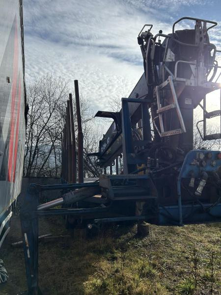 Diebolt grue avec grappin rotatif - Полуремарке за дърва: снимка 2 Diebolt grue avec grappin rotatif - Полуремарке за дърва: снимка 2
