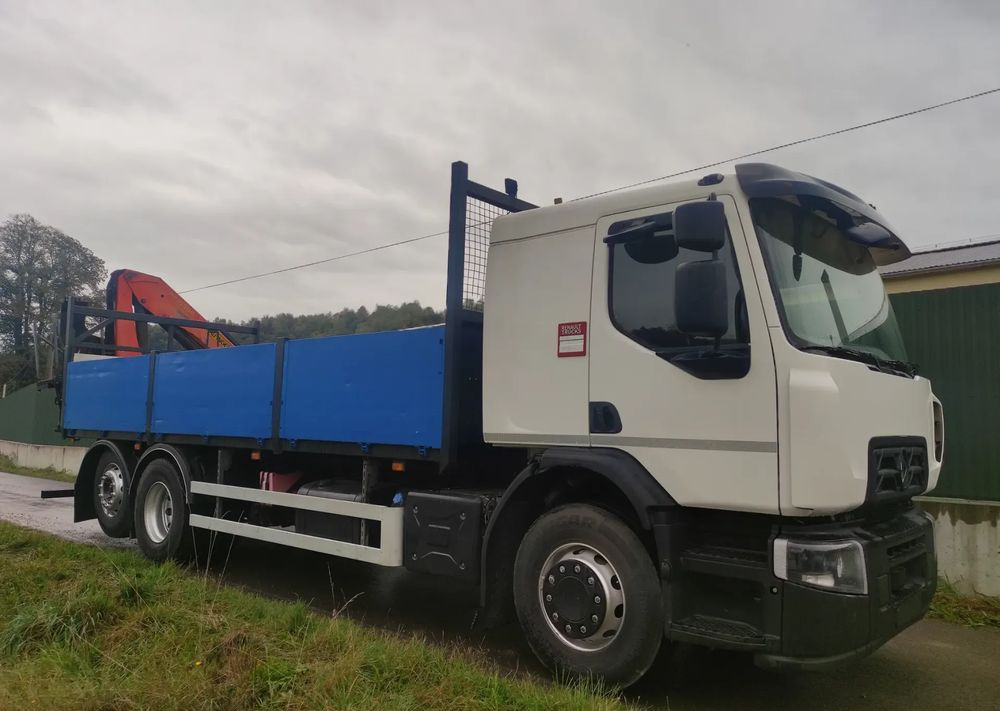 Renault Gama D 26.320 skrzynia hds palfinger PK15500 - Бордови камион, Камион с кран: снимка 3 Renault Gama D 26.320 skrzynia hds palfinger PK15500 - Бордови камион, Камион с кран: снимка 3