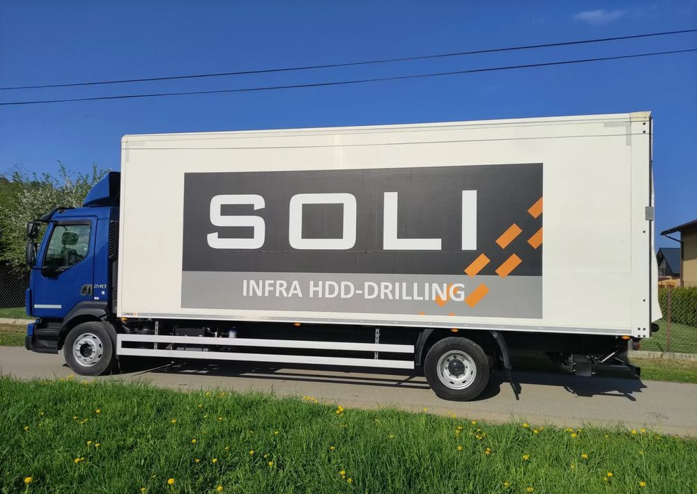 Volvo FL 12.240 klima blokada kontener 18 pal kurierka - Камион фургон: снимка 3 Volvo FL 12.240 klima blokada kontener 18 pal kurierka - Камион фургон: снимка 3