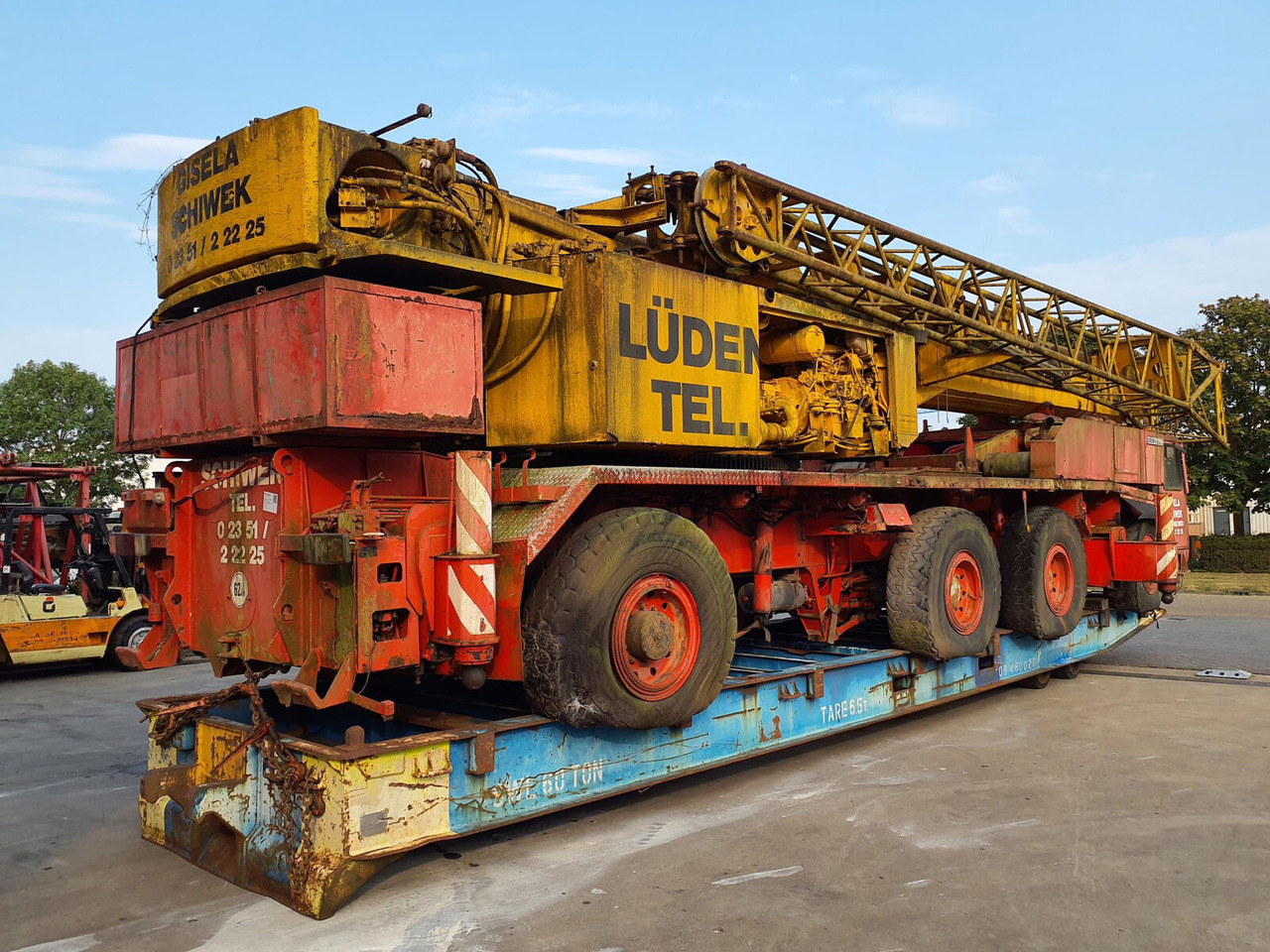 Liebherr LTM 1100 - Автокран: снимка 4 Liebherr LTM 1100 - Автокран: снимка 4